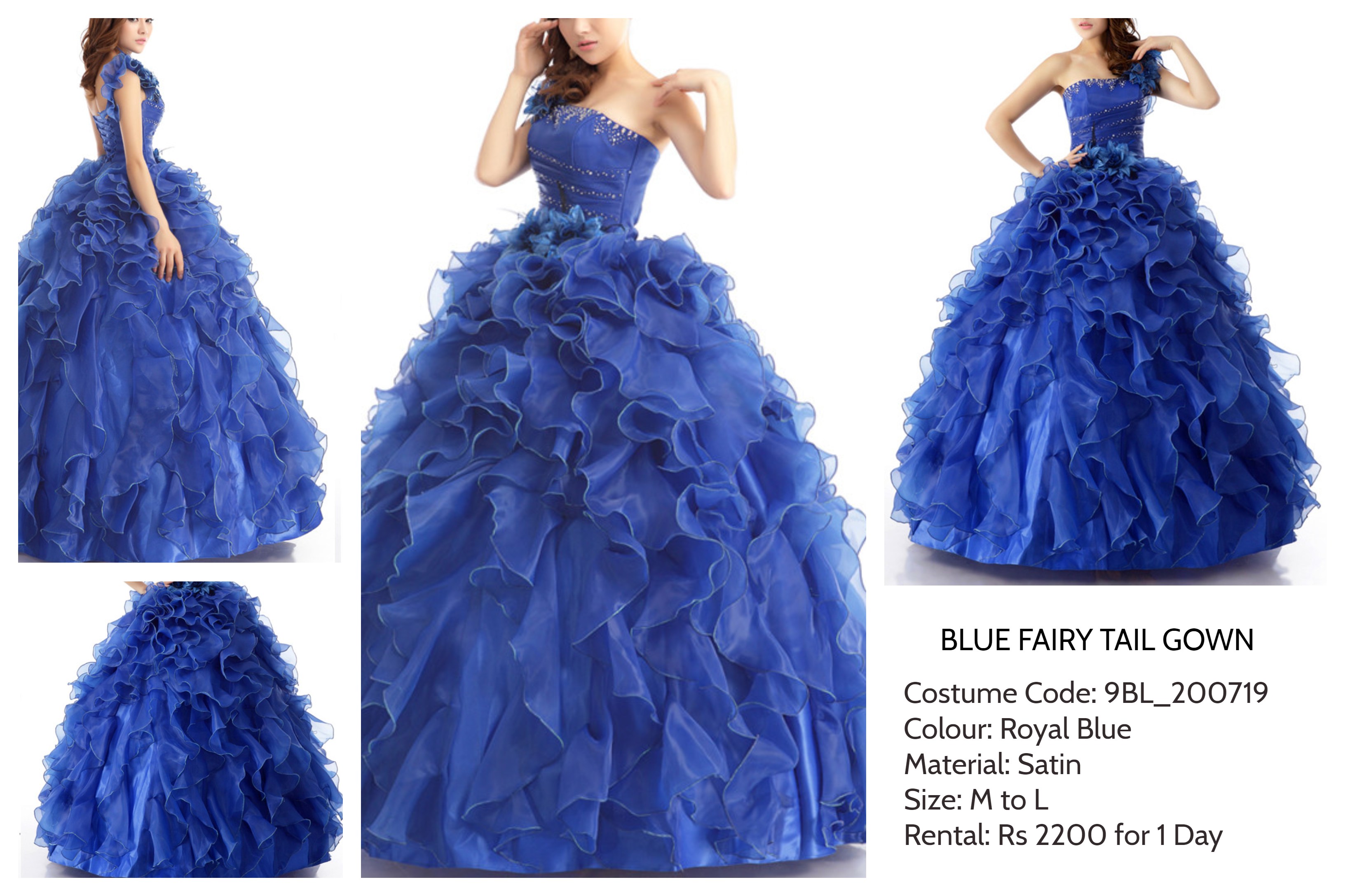 Blue Fairy Tail Dress